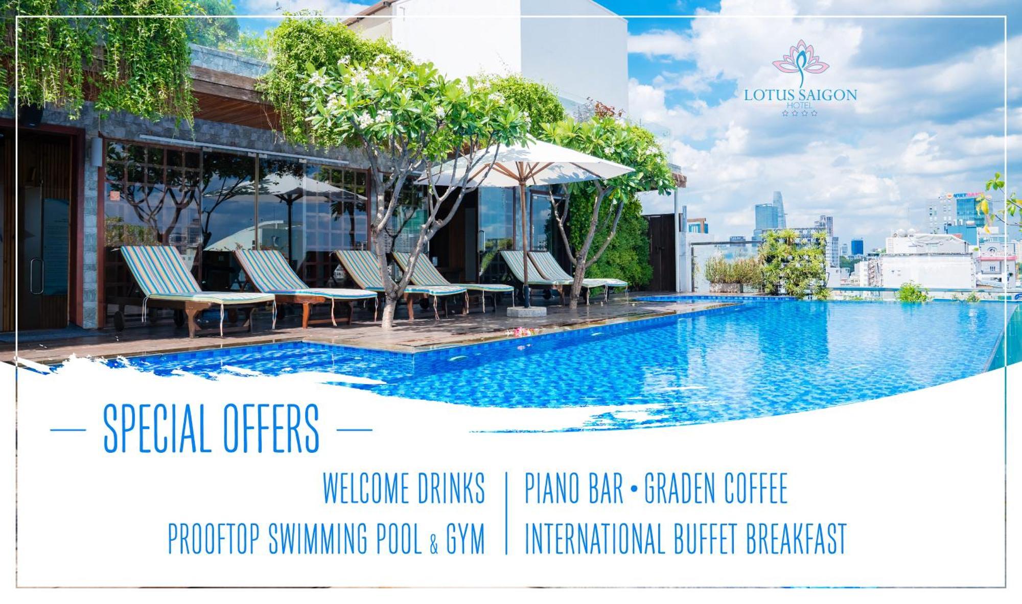 הו צ'י מין סיטי Lotus Saigon Hotel מראה חיצוני תמונה